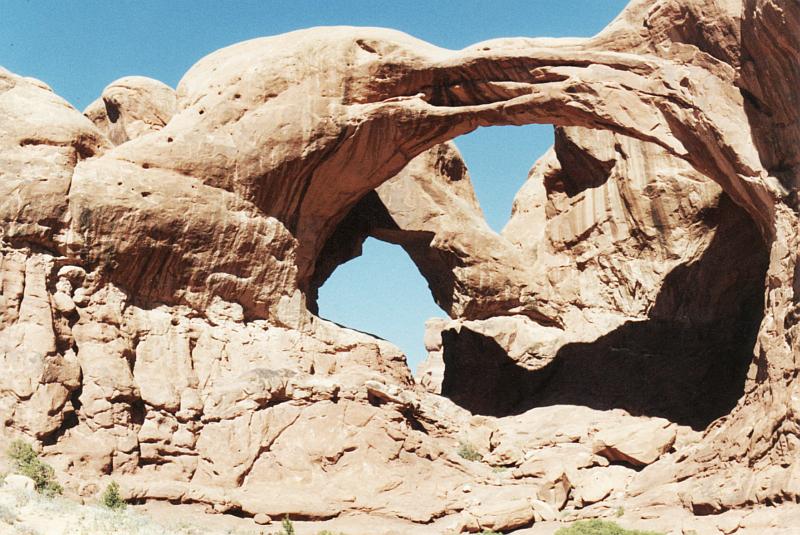 Double Arch in Arches National Park